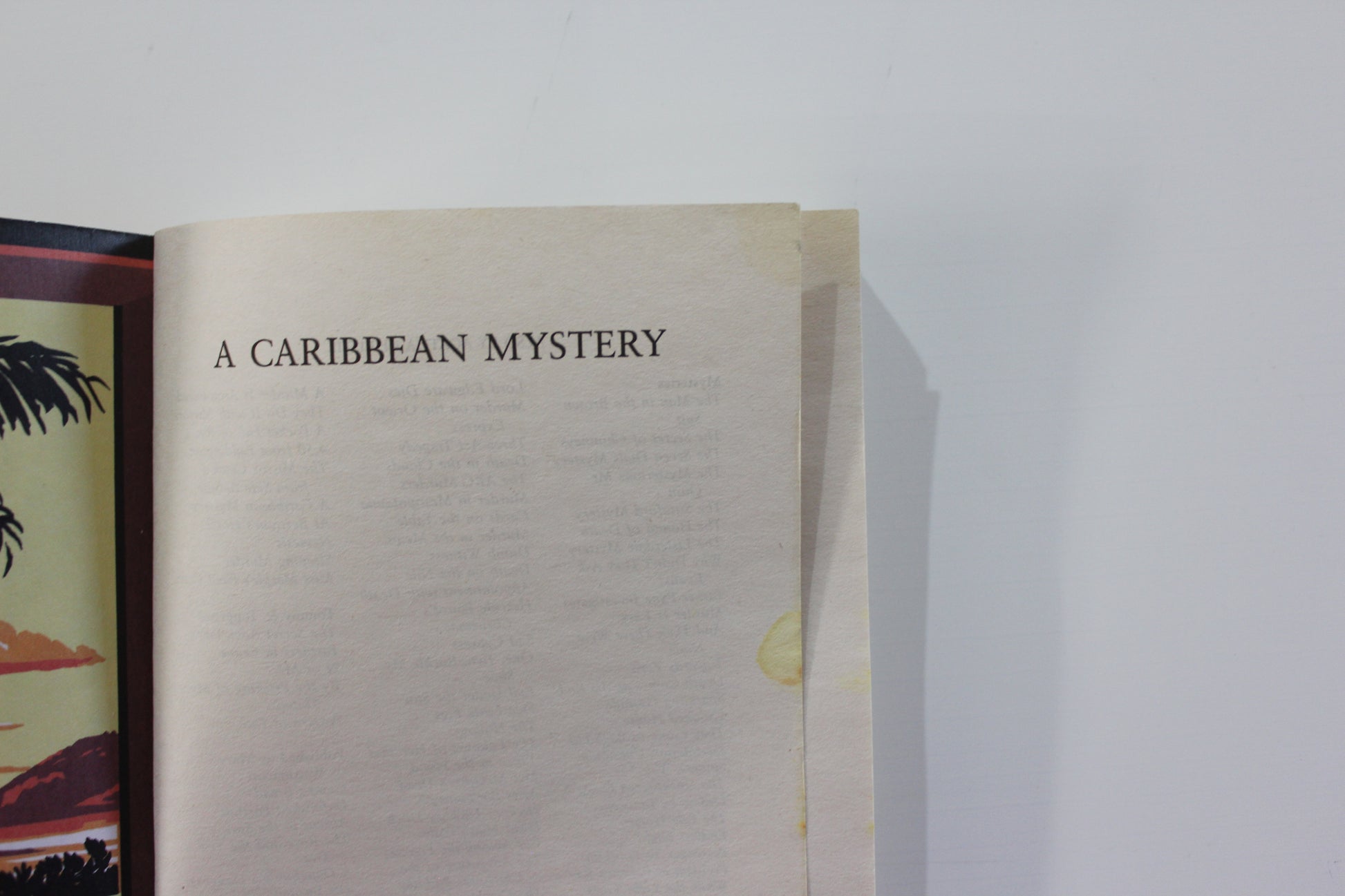A Caribbean Mystery