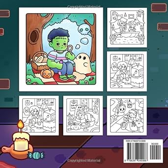 Cozy Spooky Colouring Book
