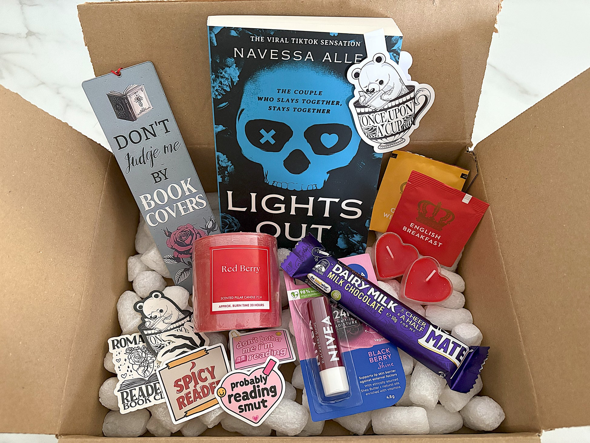 Spicy Romance Survival Kit Book Box