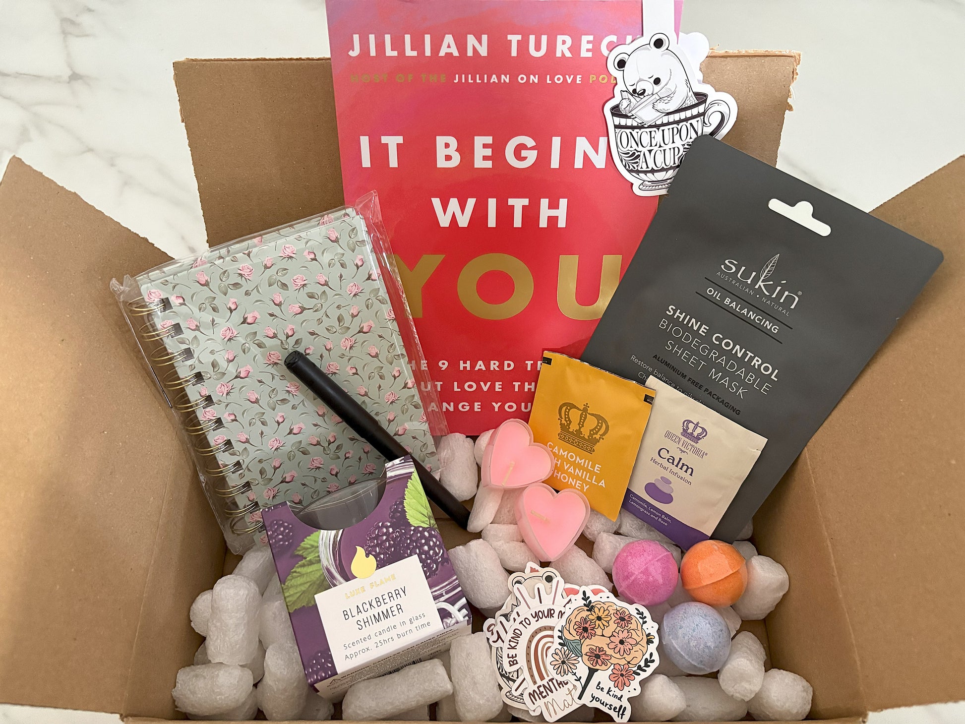 Self Care Starter Bundle Book Box