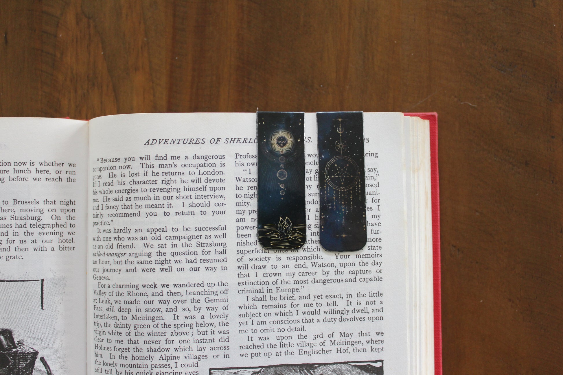 Celestial Magnetic Bookmark - 2 Pack