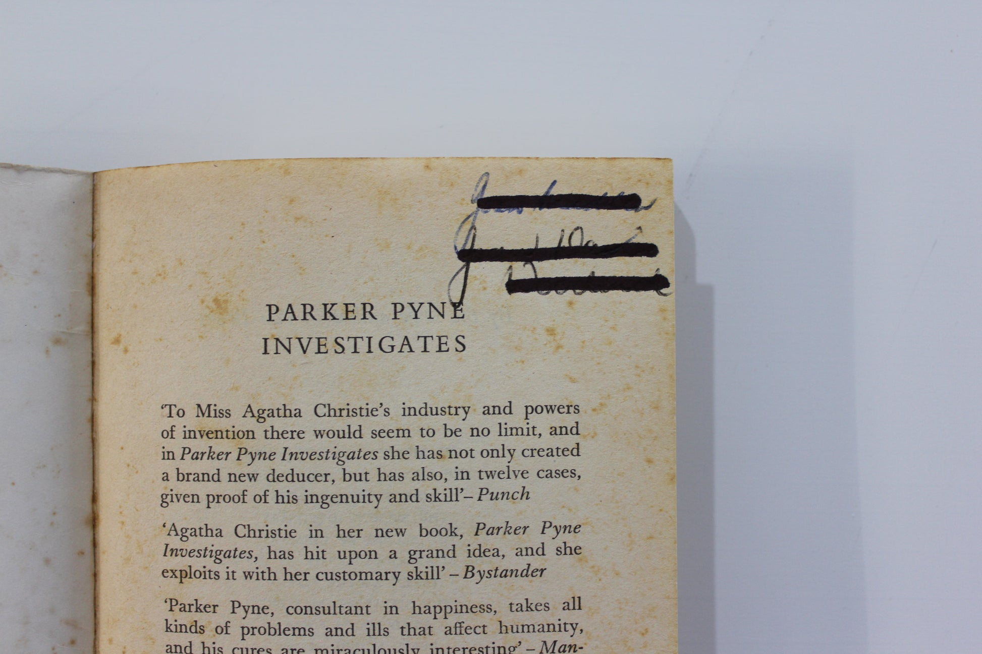 Parker Pyne Investigates (Pan Books)
