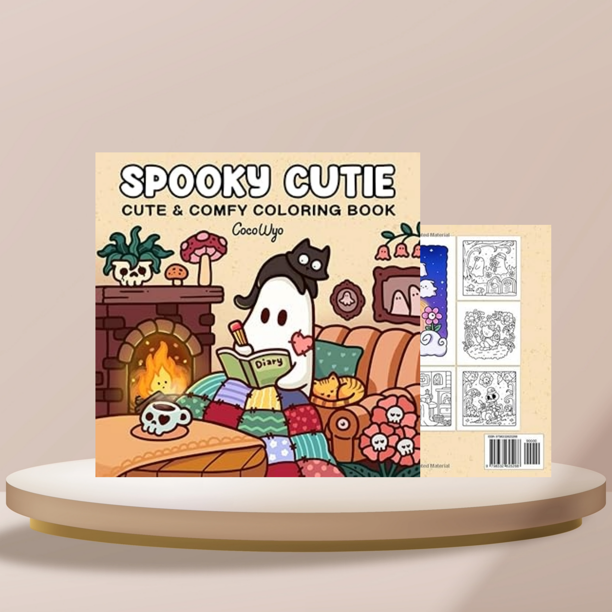 Spooky Cutie Colouring Book