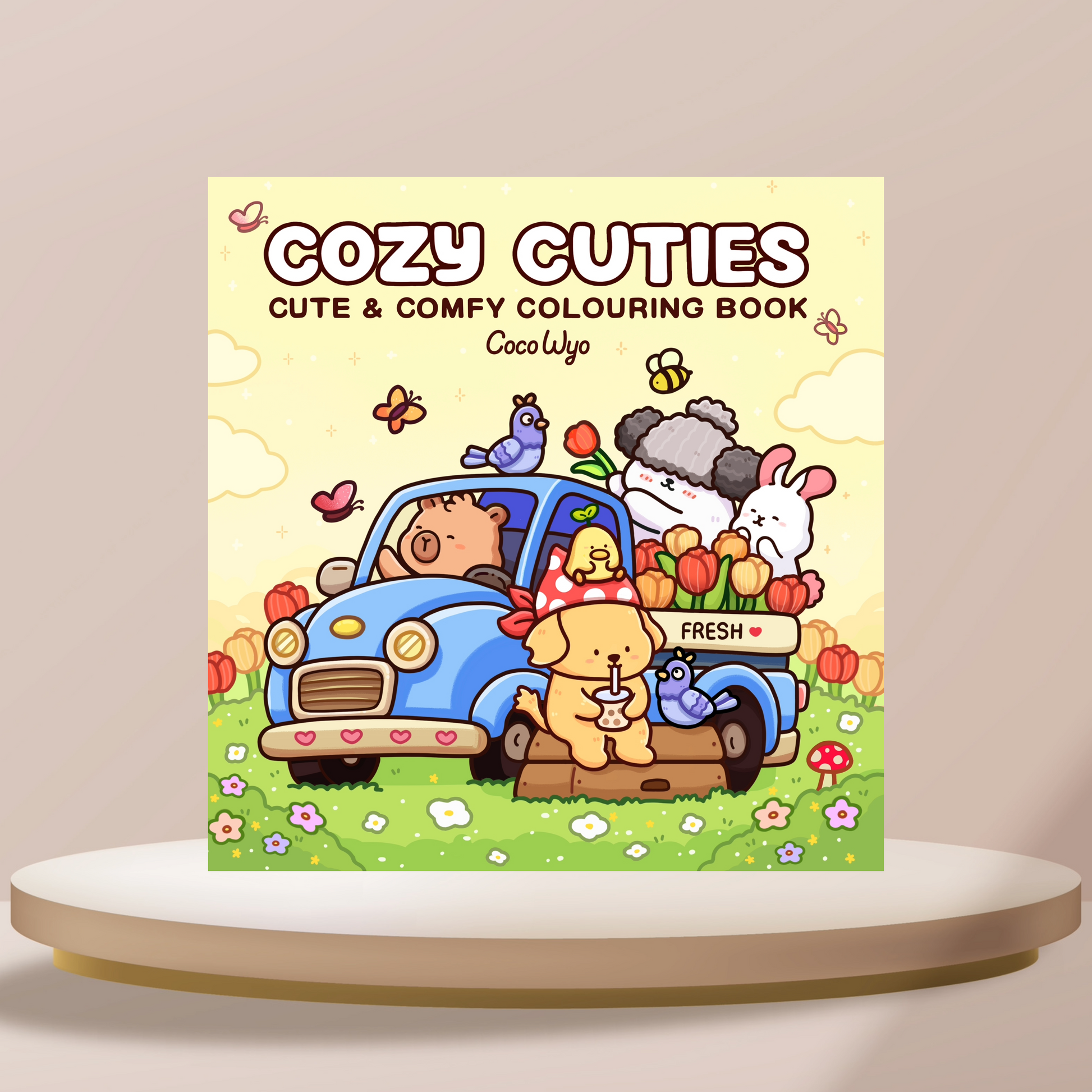 Cozy Cuties Colouring Book