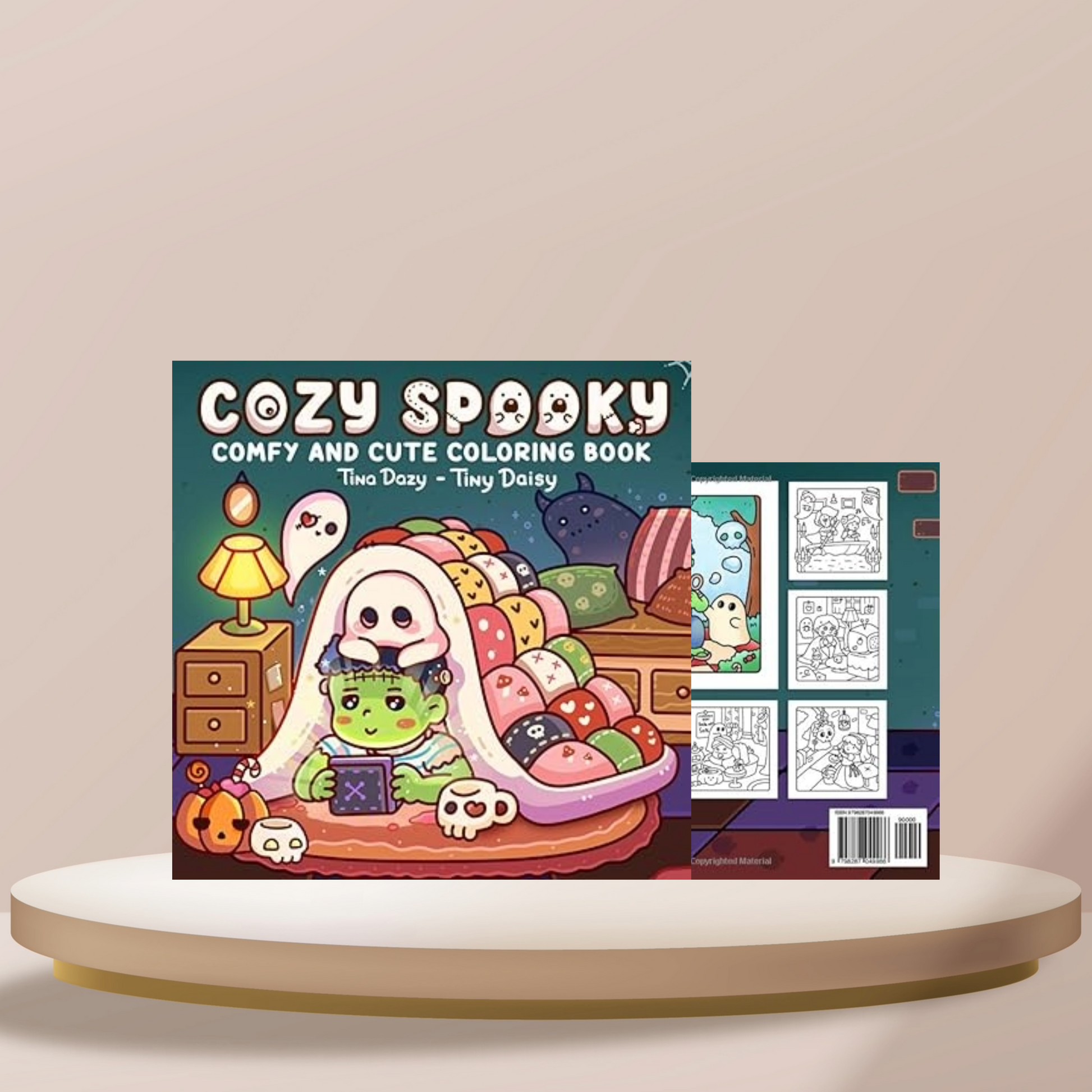 Cozy Spooky Colouring Book