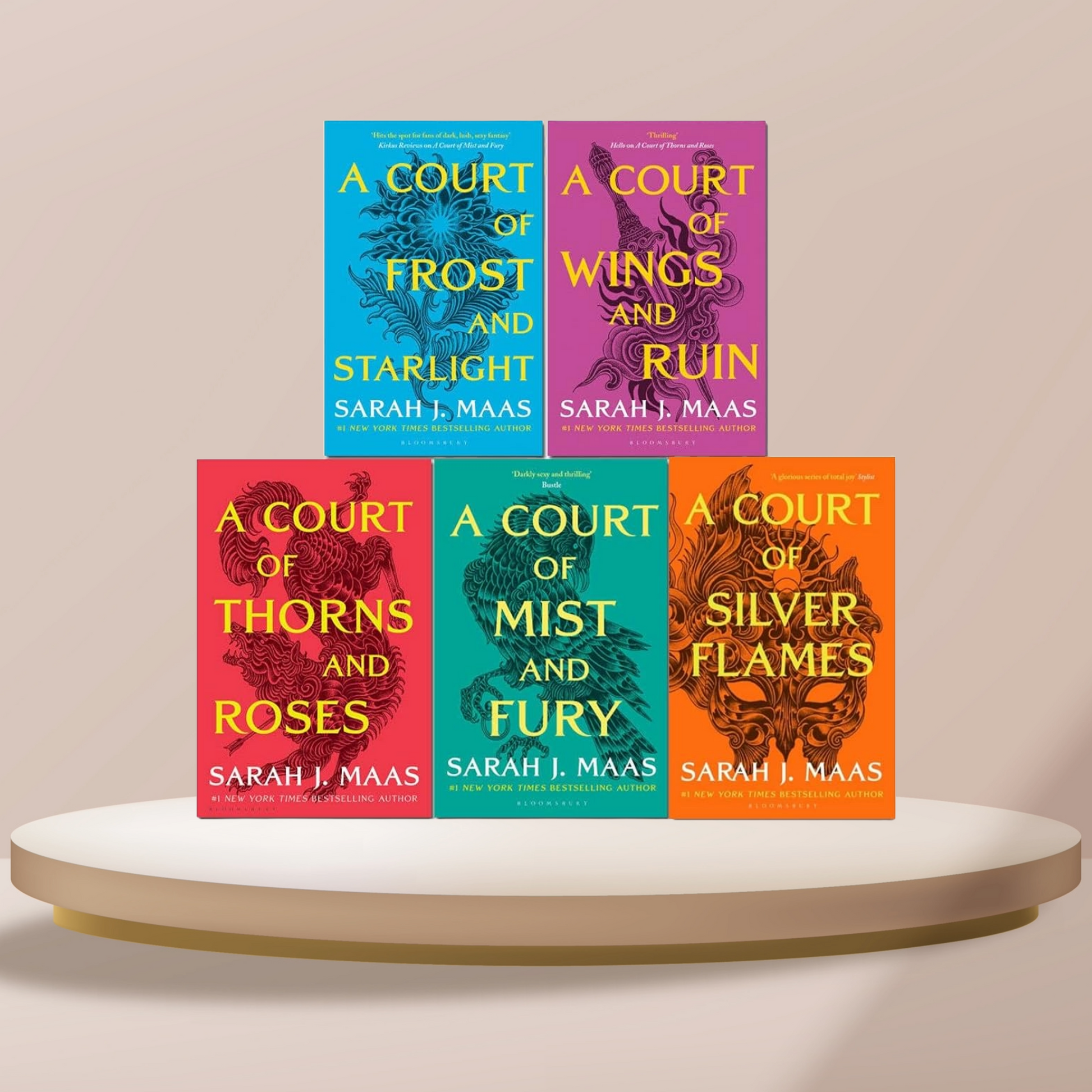 A Court Of Thorns And Roses Book Set