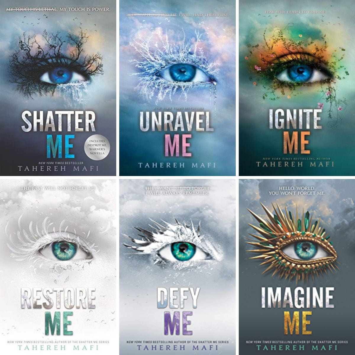 Shatter Me Series Book Set