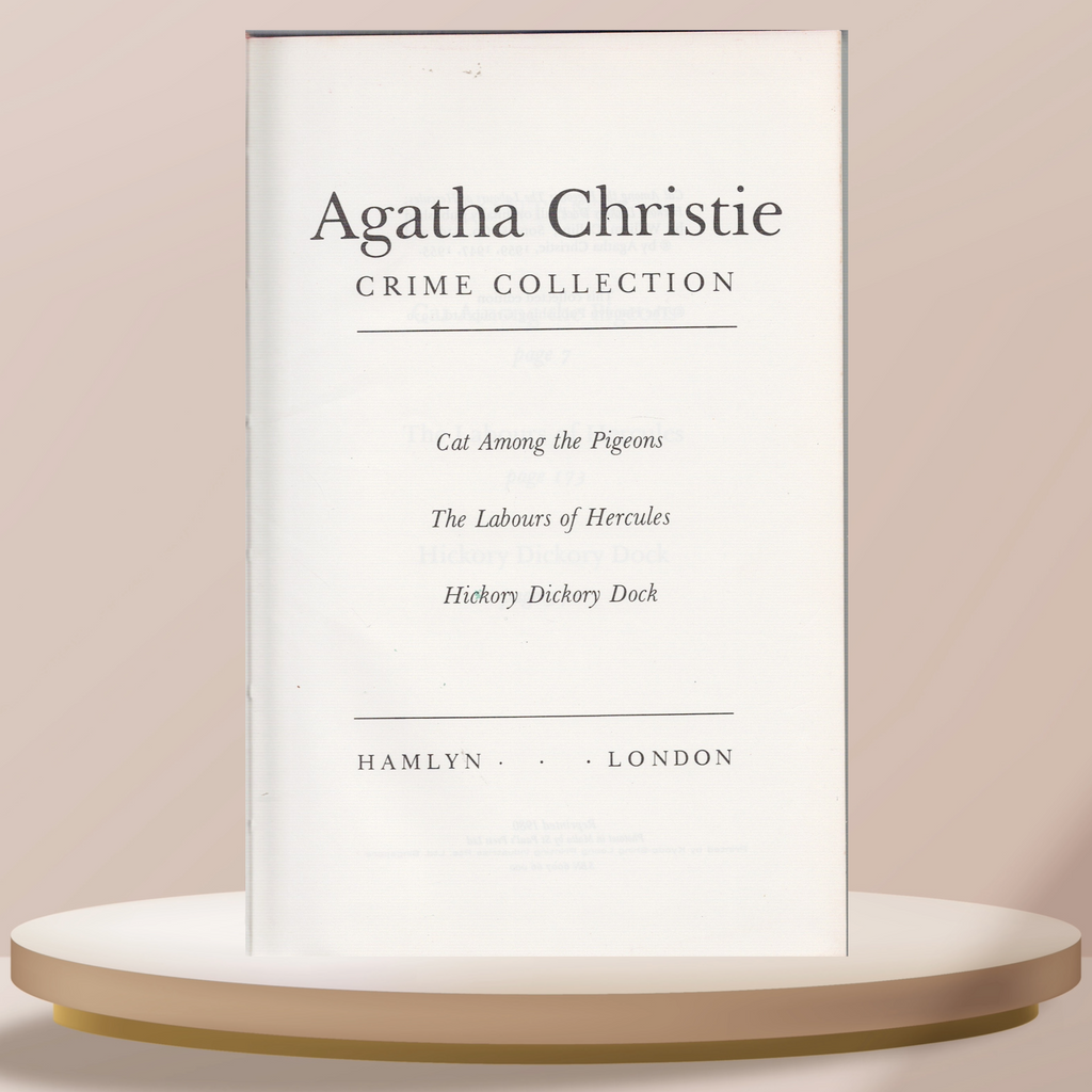 Agatha Christie Crime Collection 3 In 1 (Cat Among The Pigeons & More)